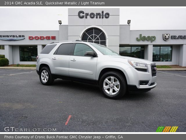 2014 GMC Acadia SLE in Quicksilver Metallic
