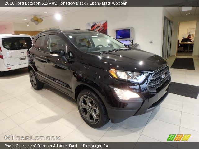 2018 Ford EcoSport SES 4WD in Shadow Black