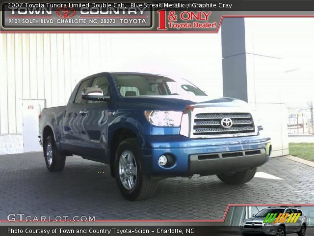 2007 Toyota Tundra Limited Double Cab in Blue Streak Metallic
