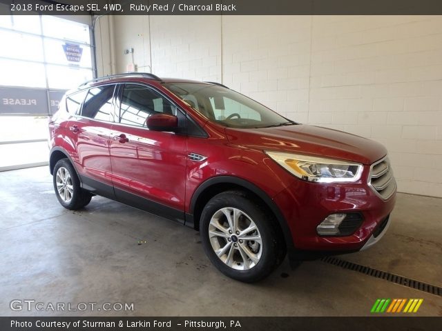 2018 Ford Escape SEL 4WD in Ruby Red