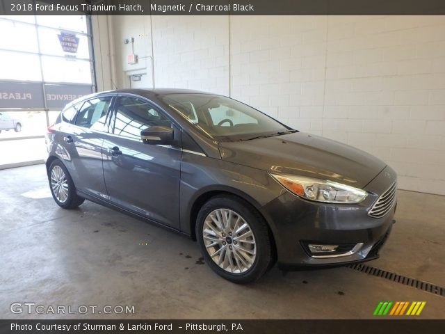2018 Ford Focus Titanium Hatch in Magnetic
