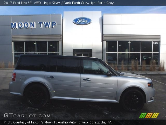 2017 Ford Flex SEL AWD in Ingot Silver