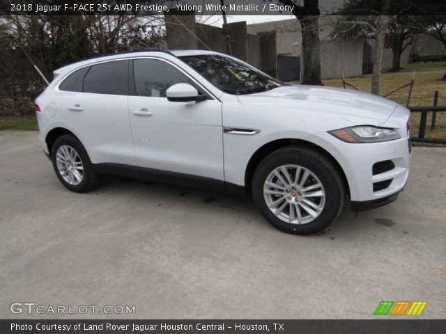 2018 Jaguar F-PACE 25t AWD Prestige in Yulong White Metallic