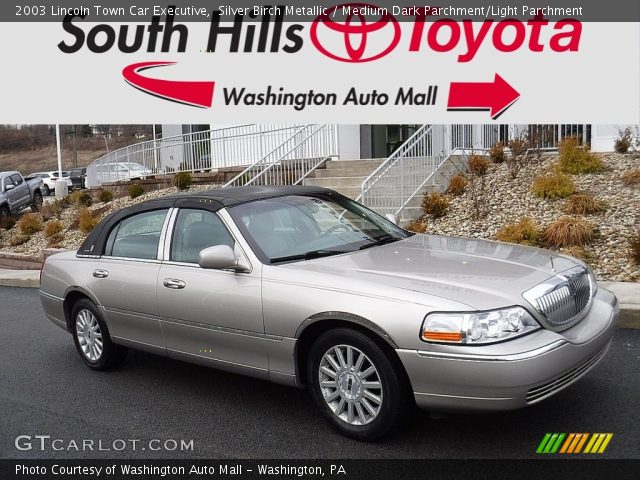 2003 Lincoln Town Car Executive in Silver Birch Metallic