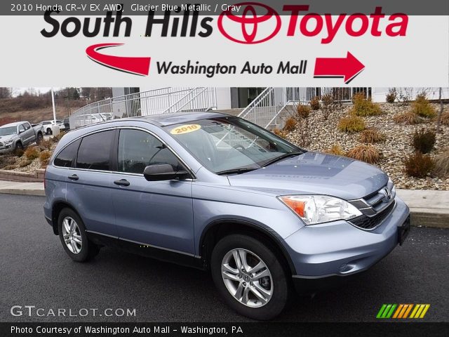 2010 Honda CR-V EX AWD in Glacier Blue Metallic