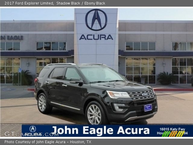 2017 Ford Explorer Limited in Shadow Black