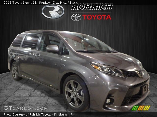 2018 Toyota Sienna SE in Predawn Gray Mica