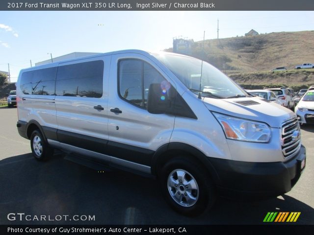 2017 Ford Transit Wagon XLT 350 LR Long in Ingot Silver