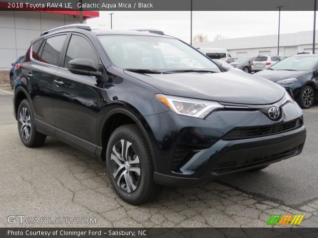 2018 Toyota RAV4 LE in Galactic Aqua Mica