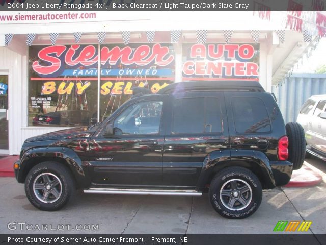 2004 Jeep Liberty Renegade 4x4 in Black Clearcoat