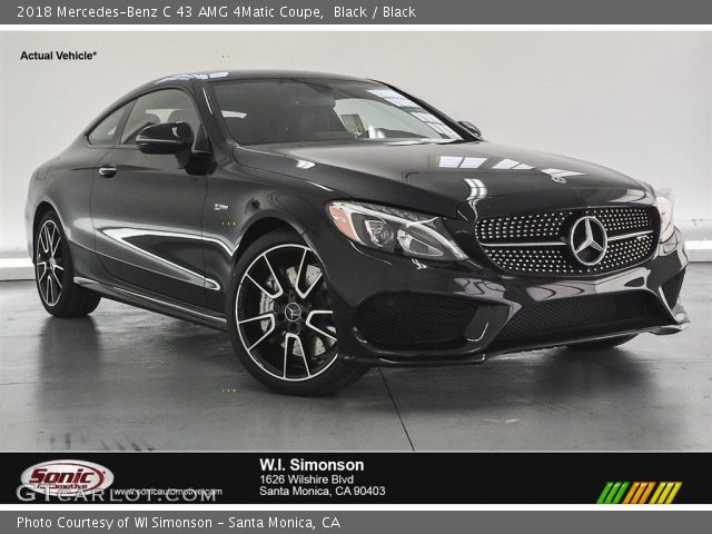 2018 Mercedes-Benz C 43 AMG 4Matic Coupe in Black