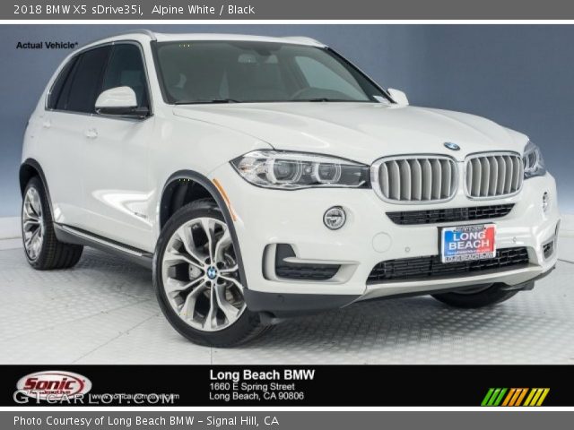 2018 BMW X5 sDrive35i in Alpine White