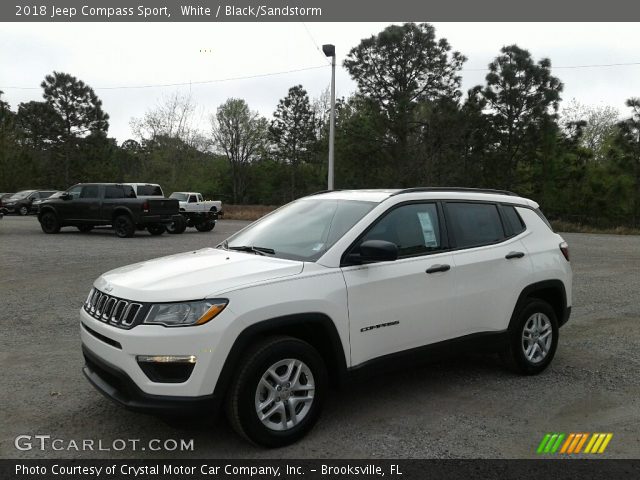 2018 Jeep Compass Sport in White