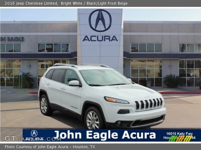 2016 Jeep Cherokee Limited in Bright White