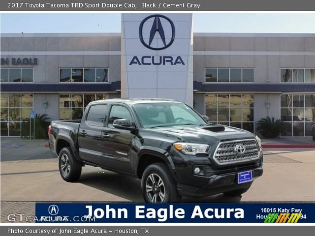 2017 Toyota Tacoma TRD Sport Double Cab in Black