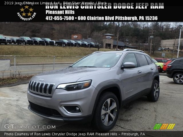 2019 Jeep Cherokee Limited 4x4 in Billet Silver Metallic