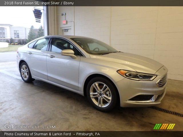 2018 Ford Fusion SE in Ingot Silver