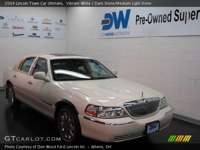 2004 Lincoln Town Car Ultimate in Vibrant White