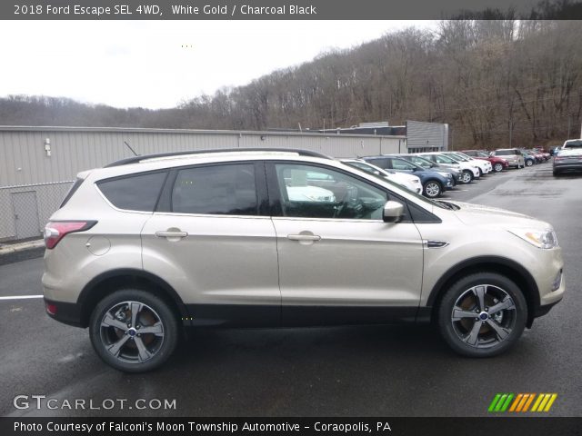 2018 Ford Escape SEL 4WD in White Gold