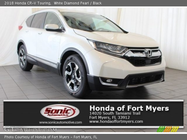 2018 Honda CR-V Touring in White Diamond Pearl