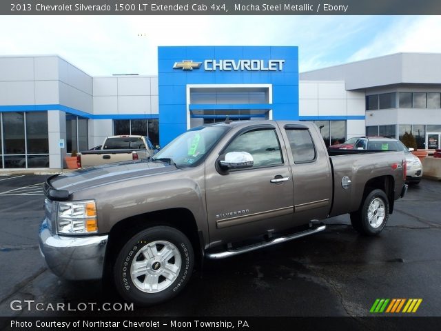 2013 Chevrolet Silverado 1500 LT Extended Cab 4x4 in Mocha Steel Metallic