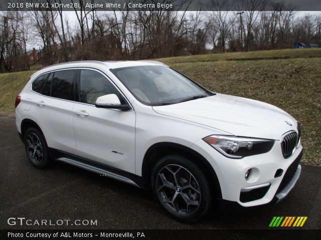 2018 BMW X1 xDrive28i in Alpine White