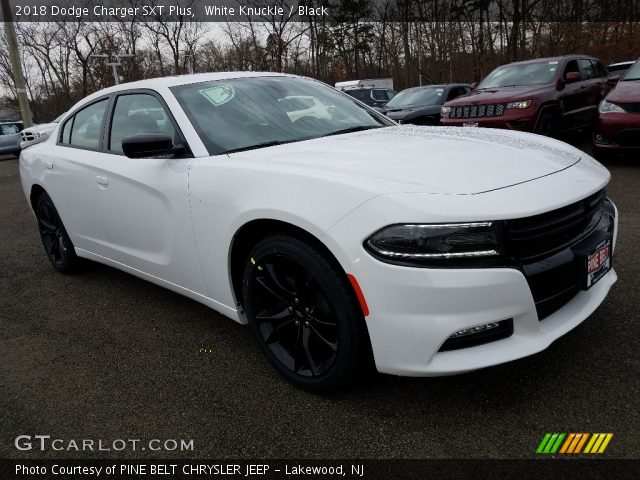 2018 Dodge Charger SXT Plus in White Knuckle