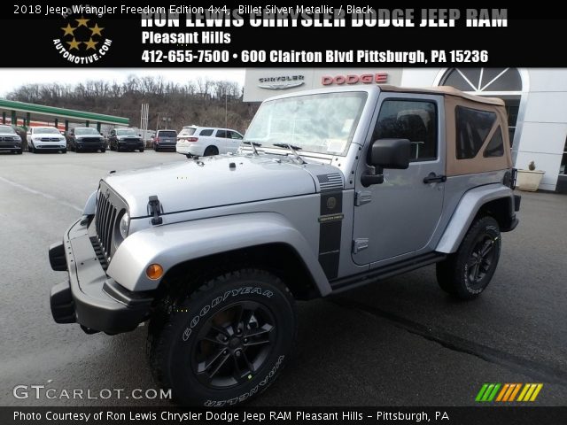 2018 Jeep Wrangler Freedom Edition 4x4 in Billet Silver Metallic