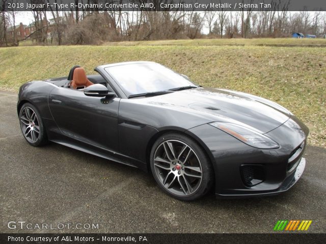 2018 Jaguar F-Type R-Dynamic Convertible AWD in Carpathian Grey Metallic