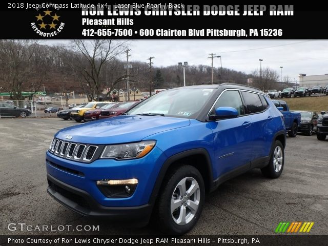 2018 Jeep Compass Latitude 4x4 in Laser Blue Pearl