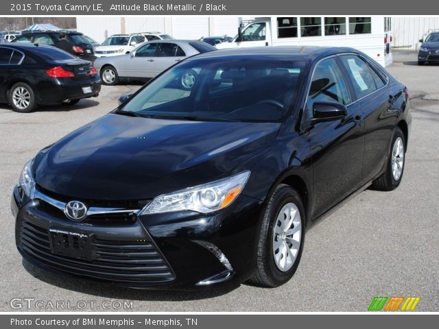 2015 Toyota Camry LE in Attitude Black Metallic