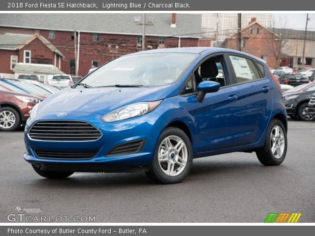2018 Ford Fiesta SE Hatchback in Lightning Blue