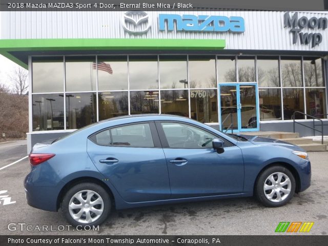2018 Mazda MAZDA3 Sport 4 Door in Eternal Blue Mica