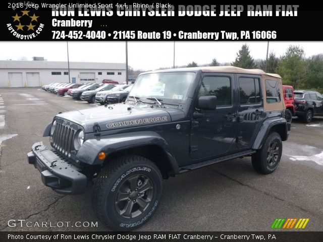 2018 Jeep Wrangler Unlimited Sport 4x4 in Rhino