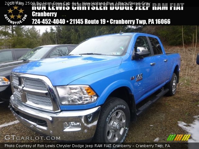 2018 Ram 2500 Big Horn Crew Cab 4x4 in New Holland Blue