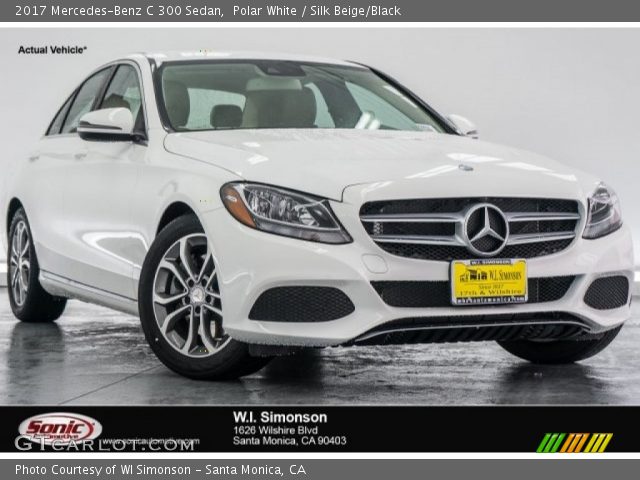 2017 Mercedes-Benz C 300 Sedan in Polar White