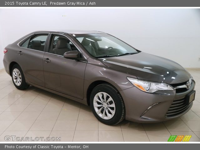 2015 Toyota Camry LE in Predawn Gray Mica