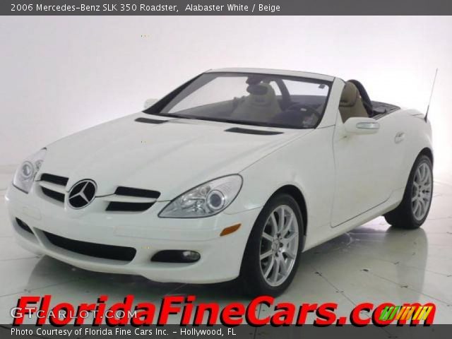 2006 Mercedes-Benz SLK 350 Roadster in Alabaster White