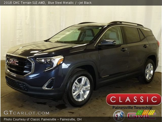 2018 GMC Terrain SLE AWD in Blue Steel Metallic