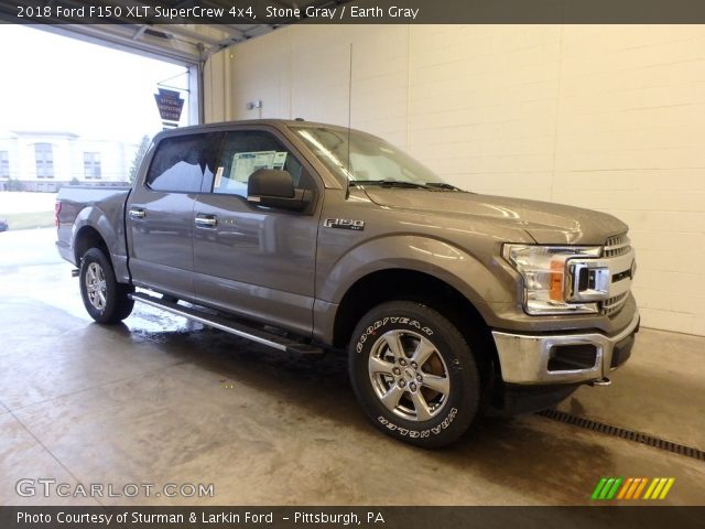 2018 Ford F150 XLT SuperCrew 4x4 in Stone Gray