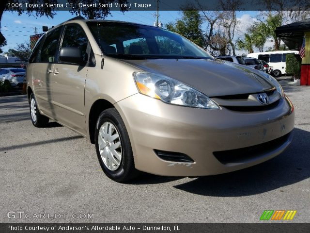 2006 Toyota Sienna CE in Desert Sand Mica