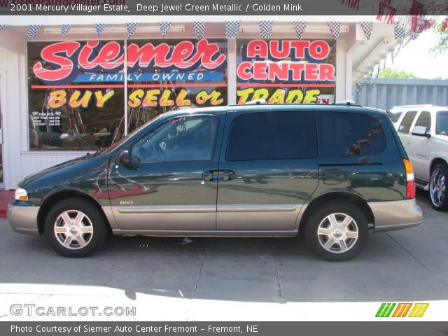 2001 Mercury Villager Estate in Deep Jewel Green Metallic