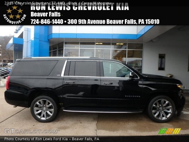 2015 Chevrolet Suburban LTZ 4WD in Black