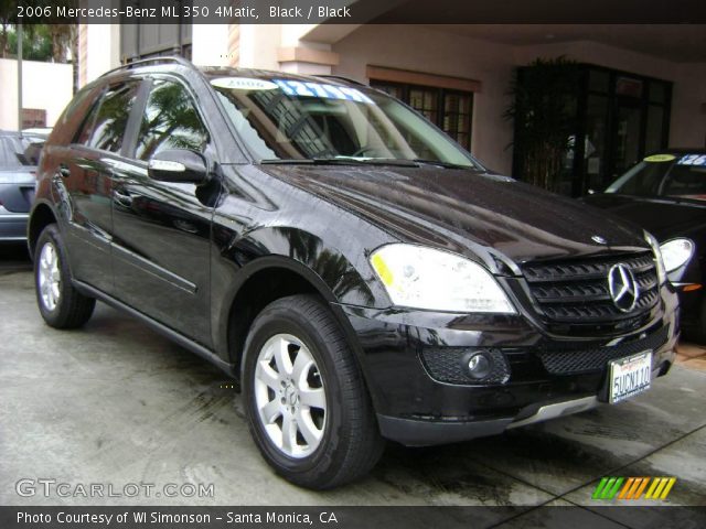 2006 Mercedes-Benz ML 350 4Matic in Black