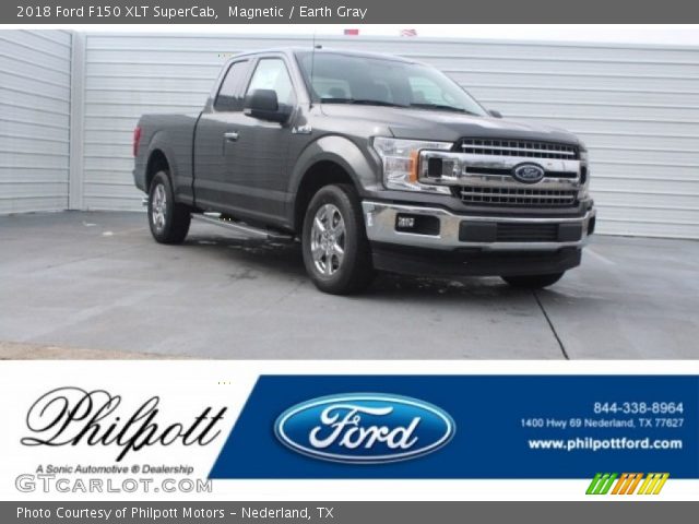 2018 Ford F150 XLT SuperCab in Magnetic