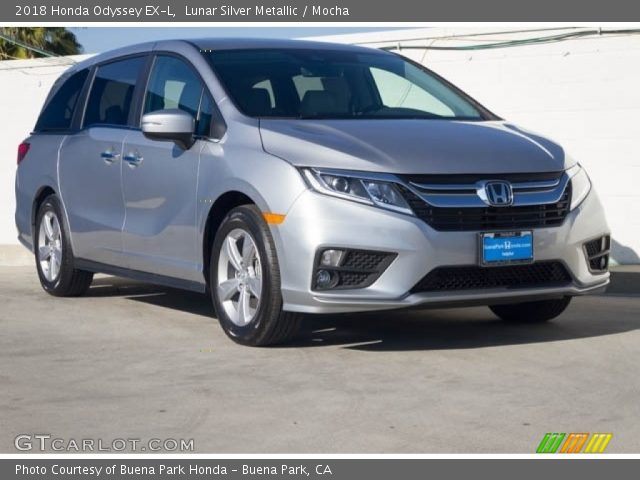 2018 Honda Odyssey EX-L in Lunar Silver Metallic