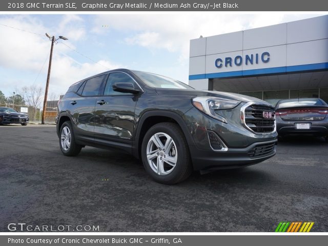 2018 GMC Terrain SLE in Graphite Gray Metallic