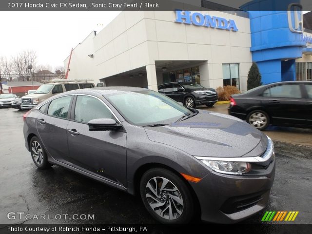 2017 Honda Civic EX Sedan in Sonic Gray Pearl
