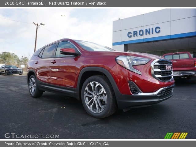 2018 GMC Terrain SLT in Red Quartz Tintcoat