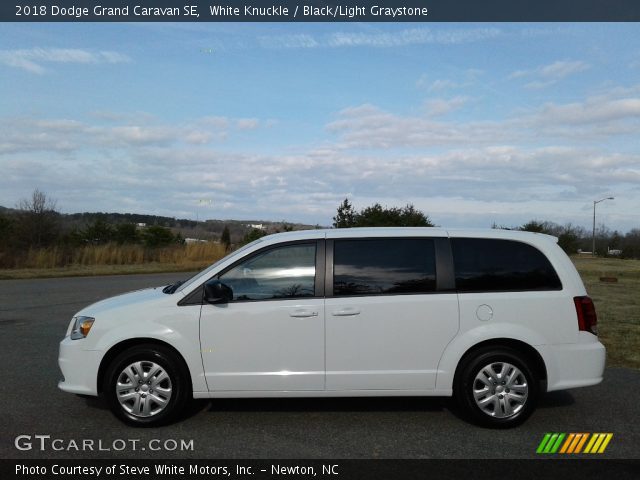 2018 Dodge Grand Caravan SE in White Knuckle